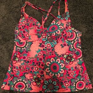 Catalina swim tankini top